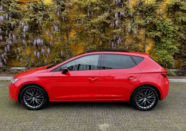 Seat Leon cena 49900 przebieg: 134000, rok produkcji 2015 z Warszawa małe 254